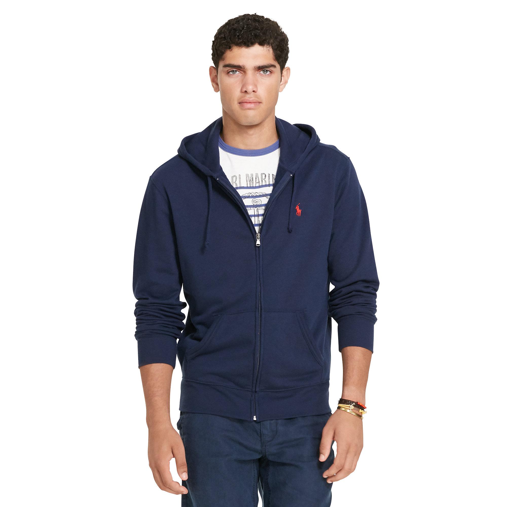 Polo Ralph Lauren Cotton French Terry Hoodie for Men Lyst